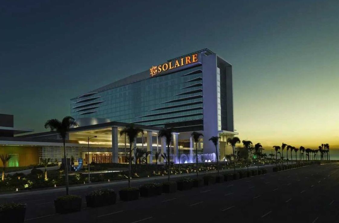 Solaire Resort suite and pool deck